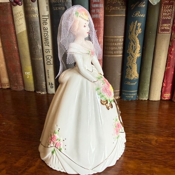 Vintage Josef Originals Applause Bride with Veil Figurine, #38660, 6.75” Tall - Picture 11 of 14